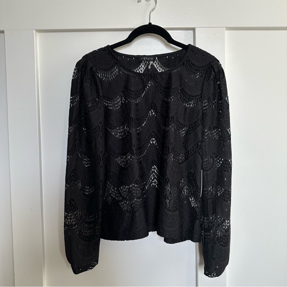 1.State Lace Blouse